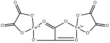 Ferric oxalate Struktur