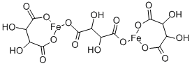 酒石酸鐵(III) 结构式