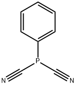 フェニルジシアノホスフィン 化学構造式