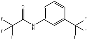 AcetaMide, 2,2,2-trifluoro-N-[3-(trifluoroMethyl)phenyl]- 结构式