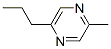 2-methyl-5-propyl-pyrazine 结构式