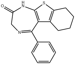 苯他西泮, 29462-18-8, 结构式