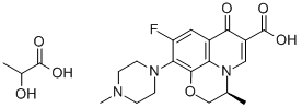 LEVOFLOXACIN LACTATE Structure