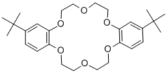 4',4''(5'')-Di-tert-butyldibenzo-18-crown-6 Struktur