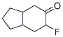 5H-Inden-5-one,  6-fluorooctahydro-|