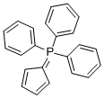 (CYCLOPENTADIENYLIDENE)TRIPHENYLPHOSPHORANE Struktur