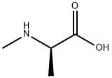 N-甲基-D-丙氨酸, 29475-64-7, 结构式