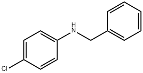 4-CHLORO-N-(PHENYLMETHYL)ANILINE, 2948-37-0, 结构式
