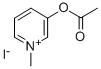 Pyridinium, 3-hydroxy-1-methyl-, iodide, acetate Structure
