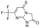 Imidazo[1,2-a]pyrimidin-2(3H)-one,  1,5-dihydro-5-thioxo-7-(trifluoromethyl)- Structure