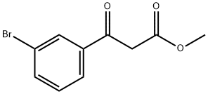 3-(3-BROMO-PHENYL)-3-OXO-PROPIONIC ACID METHYL ESTER Structure