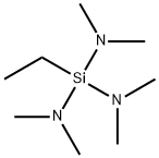 トリス(ジメチルアミノ)エチルシラン 化学構造式