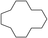 CYCLOTRIDECANE Struktur