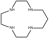 1,4,7,10-四氮环十四烷, 295-14-7, 结构式