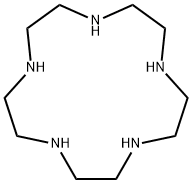 1,4,7,10,13-ペンタアザシクロペンタデカン 化学構造式