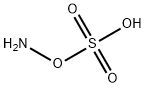 Hydroxylamine-O-sulfonic acid Struktur