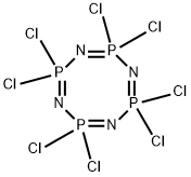 2,2,4,4,6,6,8,8-octachloro-2,2,4,4,6,6,8,8-octahydro-1,3,5,7,2,4,6,8-tetraazatetraphosphocine   Struktur