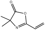 2-乙烯基-4,4-二甲基-2-恶唑啉-5-酮,29513-26-6,结构式