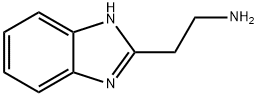 2-(1H-ベンズイミダゾール-2-イル)エタンアミン 化学構造式