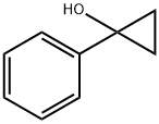 1-フェニルシクロプロパン-1-オール 化学構造式