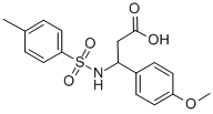 3-(4-METHOXY-PHENYL)-3-(TOLUENE-4-SULFONYLAMINO)-PROPIONIC ACID