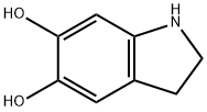 5,6-二羟基吲哚啉,29539-03-5,结构式