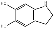 5,6-DIHYDROXYINDOLINE Structure