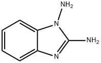 1H-ベンズイミダゾール-1,2-ジアミン 化学構造式