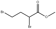 METHYL 2,4-DIBROMOBUTYRATE Structure