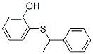 o-[(α-Methylbenzyl)thio]phenol Structure