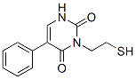 3-(2-Mercaptoethyl)-5-phenyluracil Structure