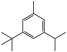 1-Isopropyl-3-tert-butyl-5-methylbenzene Structure