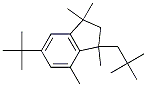 Indan, 6-tert-butyl-1,1,3,4-tetramethyl-3-neopentyl- Structure