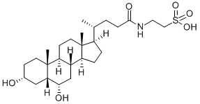 牛磺猪去氧胆酸 结构式