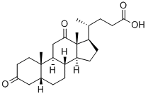 3,12-dioxo-5-beta-cholan-24-oic acid 