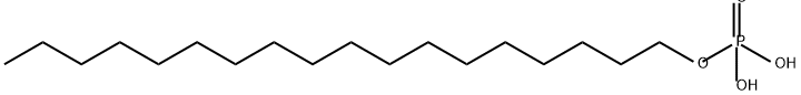 磷酸单十八烷醇酯 结构式