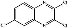 2,3,6-トリクロロキノキサリン 化学構造式