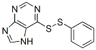 6-(phenyldithio)purine 结构式