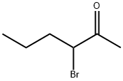 3-BROMO 2-HEXANONE Structure