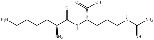 Nα-L-リシル-L-アルギニン 化学構造式