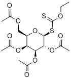 2,3,4,6-Tetra-O-acetyl-β-D-galactose ethylxanthat Structure