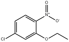4-クロロ-2-エトキシ-1-ニトロベンゼン 化学構造式