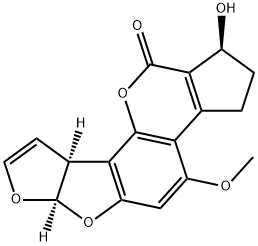 AFLATOXICOL I NATURAL ISOMER*VACUUM DRIE D Structure