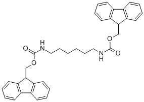 1,6-己烷双氨基甲酸双(9H-芴-9-甲基)酯, 296247-94-4, 结构式