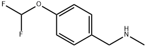 N-[4-(DIFLUOROMETHOXY)BENZYL]-N-METHYLAMINE Structure