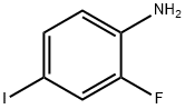 2-氟-4-碘苯胺,29632-74-4,结构式