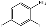 2-氟-4-碘苯胺, 29632-74-4, 结构式