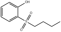 o-(Butylsulfonyl)phenol Structure