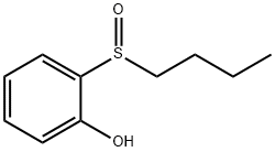 o-(Butylsulfinyl)phenol Struktur