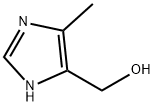 4-ヒドロキシメチル-5-メチルイミダゾール 化学構造式